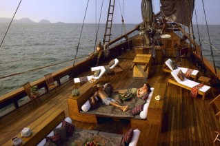Charter yacht Silolona - foredeck